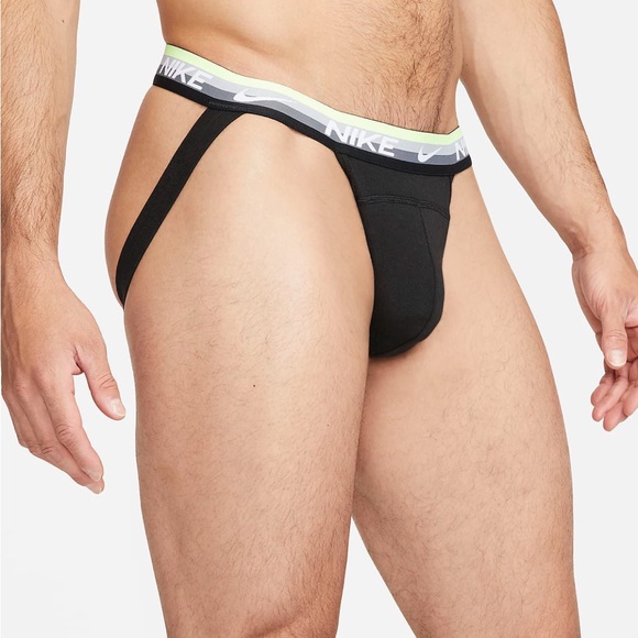 Nike Dri-fit Essential Cotton Stretch Jockstrap - Picture 2 of 3